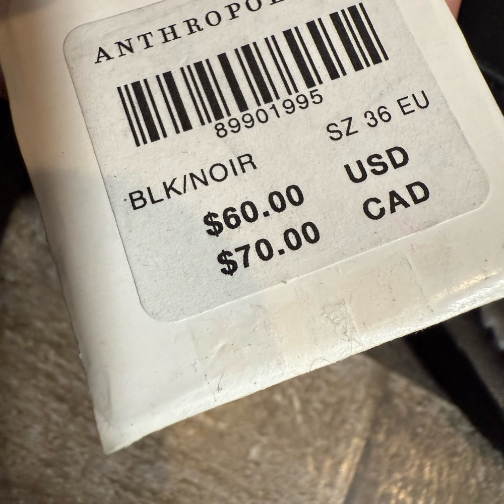 NWT Anthropologie‎ Pilcro Black Sandals- 36 - Picture 6 of 6